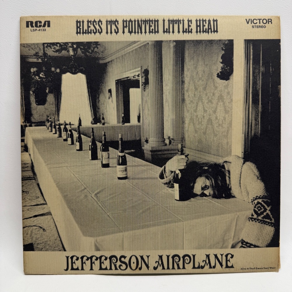 Jefferson Airplane Bless Its Pointed Little Head Live Vinyl LP RCA LSP-4133 1969